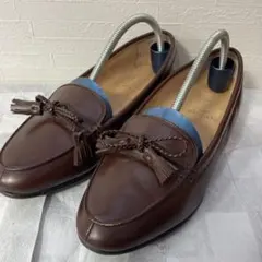 ⭐︎人気 REGALブラウンレザー タッセルローファー 22.5cm