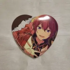 朱桜司 一番カフェ あんさんぶるスターズ! ハート型缶バッジ あんスタ