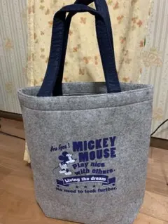 ディズニーデザイン　フェルトトートバッグ