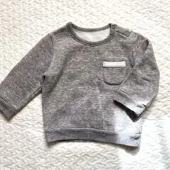 裏起毛トレーナー 80 ユニクロ