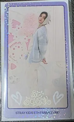 翌日発送　 スペシャルトレカ　スキズ　5'clock ペンミ 本国　ヒョンジン