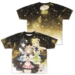 新品】アリス＆忍こけし＆カレン フルグラフィックtシャツ きんいろ