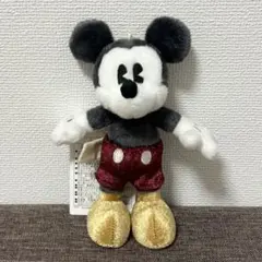 ディズニーリゾート クラシック オールド ミッキー ぬいぐるみバッジ ぬいば