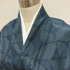 KN5380 大島紬 身丈156.5cm 着物 正絹