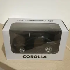 【未開封新品】トヨタ　カローラ　プルバックカー　カラーサンプル