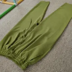 Samansa Mos2 オリーブグリーン パンツ M