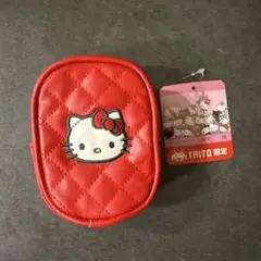 ハローキティ 赤いポーチ TAITO
