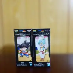 ドラゴンボール ワールドコレクタブルフィギュア 少年期編5 孫悟空 ブルマ
