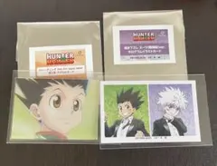 HUNTER×HUNTERホログラムカード ゴン＆キルア　アクリルカード　ゴン
