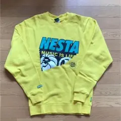 NESTA クルー スウェット 新品未使用 XS イエロー タグ付き