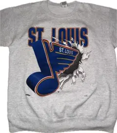 ST. LOUIS BLUES トレーナー グレーのサムネイル