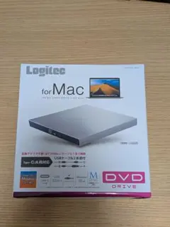 Logitec for Mac USB Type-C DVDドライブ