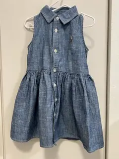 ラルフローレン　Ralph Lauren デニム　ワンピース　キッズ　ベビー