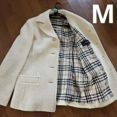 BURBERRY テーラードジャケット 40 アイボリー