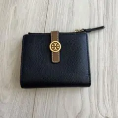 【みやー様　専用】紺色　トリーバーチ　2つ折り財布