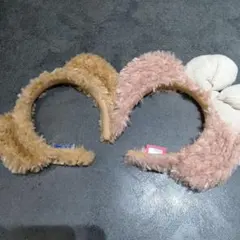 ディズニー ディズニーシー　ダッフィー　シェリーメイ カチューシャ