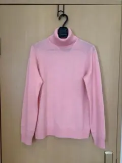 美品 UNIQLO ユニクロ カシミヤ100% タートルネックＬサイズ