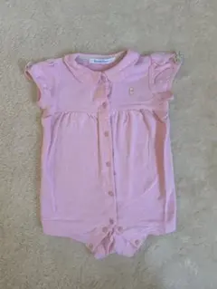 familiar ロンパース ウサギ刺繍