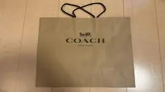 COACH ショップ袋 ブラウン