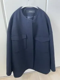 ノーカラーコート ノーカラージャケット