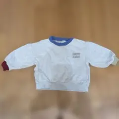PETIT MAIN トレーナー グレー クレイジーパターン