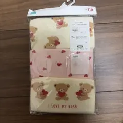 新品　3枚組トレーニングショーツ　110cm女の子　西松屋