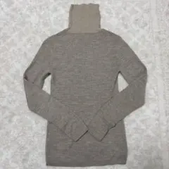 美品　良品計画　Mサイズ ウール100% リブ編みセーター