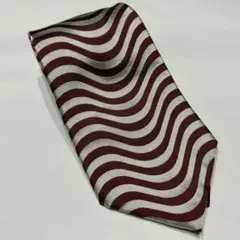 Ralph Laurenラルフローレン 赤白 ストライプ 紳士 メンズ ネクタイ