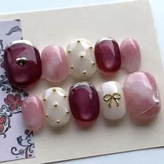 【即購入可】ネイルチップ(16468) ベリーショート 品番No.69