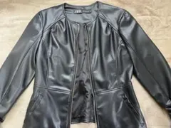 ZARA 黒 レザージャケット　Mサイズ