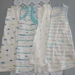 男の子用タンクトップ4枚セット