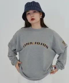 TINA：JOJUN ユニセックス裏毛 プルオーバー