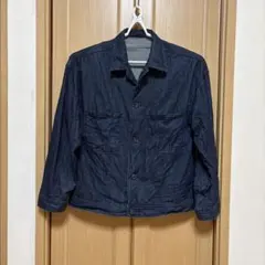 GU デニムジャケット ダークブルー