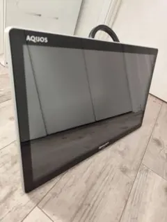 SHARP LC-20FE1 AQUOS ポータブルテレビ 本体　白　画面　TVのサムネイル
