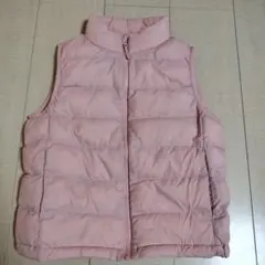 ピンク ダウンベスト 130cm