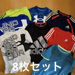 Under Armour・adidas Tシャツセット　8枚　速乾　運動会　体育