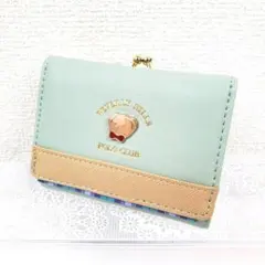 BEVERLY HILLS POLO CLUB 折りたたみ財布 ピスタチオ くま