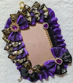 デコケース B7サイズ 40 パープル ブラック