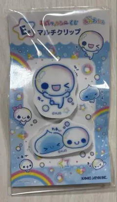 平成ファンシーくじ　【E賞　マルチクリップ　ぷくぷくあわわちゃん 】