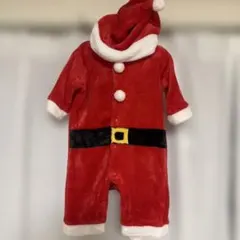 サンタ ロンパース カバーオール 70cm ベビー服 男の子 女の子 コスプレ