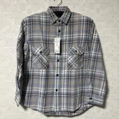 【新品・タグ付き】　BACK NUMBER チェックワークシャツ　メンズSサイズ