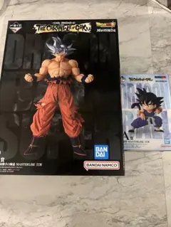 ドラゴンボール1番くじ　F賞　身勝手の極意　、A賞　孫悟空　フィギュア