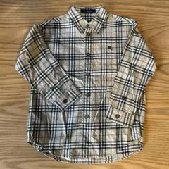 Burberry チェック柄 長袖シャツ