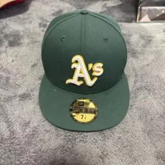 New Era 59FIFTY A's キャップ 7 1/4