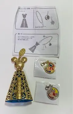 ディズニーシー ファンタジースプリングス ネックストラップ ベージュ　⭐︎非売品⭐︎ ☆非売品☆ディズニーシー ファンタジースプリングス ネック