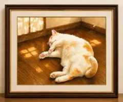 猫　AIアート　ポスター　インテリアのサムネイル