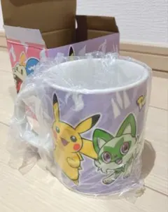 ポケモン ピカチュー、ニャオハ 非売品マグカップ