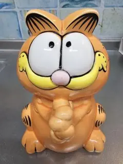 ガーフィールド　学生　貯金箱　Garfield バンク ガーフィールド 学生 貯金箱 Garfield コインバンク - メルカリ