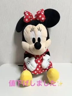 ミニーマウス ぬいぐるみ 約30cm