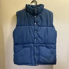 70s 80s THE NORTH FACE 茶タグ USA製 ダウンベスト